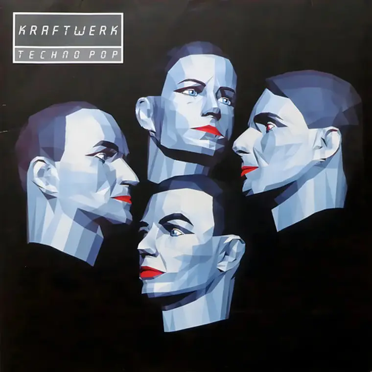 Kraftwerk Techno Pop Vinilo Lp 2
