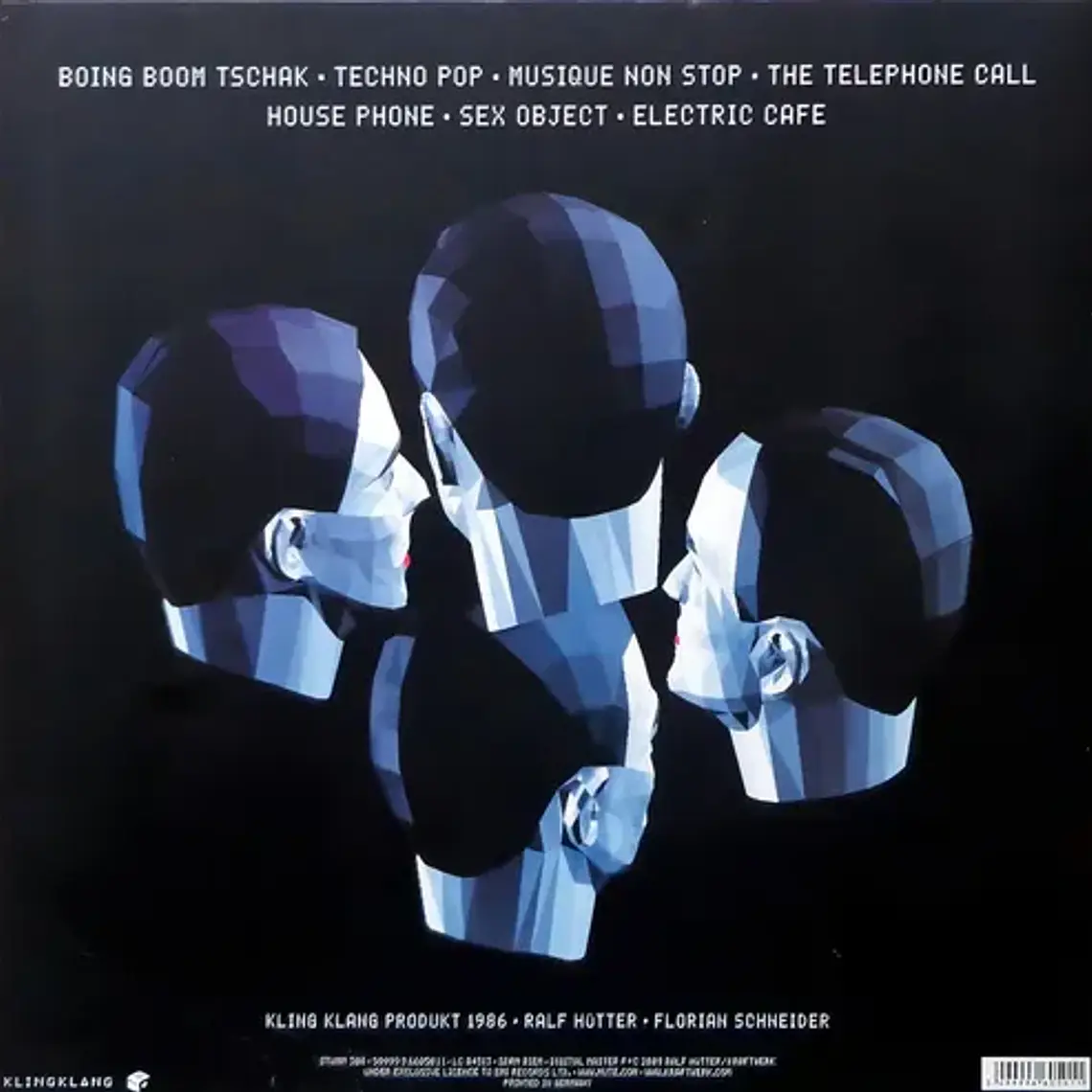 Kraftwerk Techno Pop Vinilo Lp 3