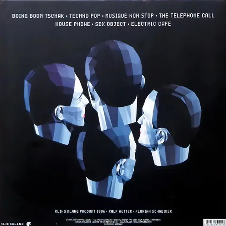 Kraftwerk Techno Pop Vinilo Lp 3