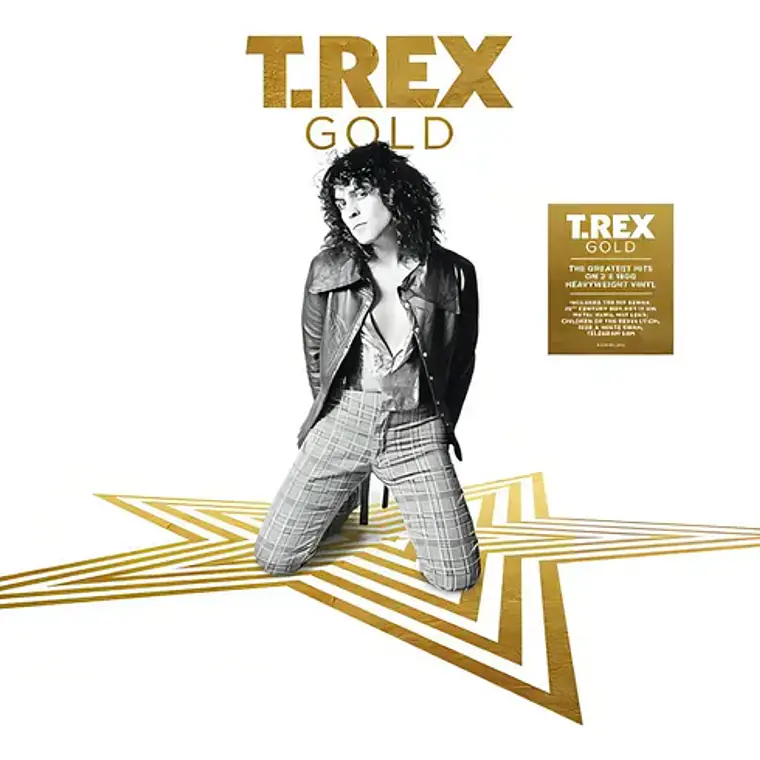 Vinilo Doble T. Rex Gold Álbum Físico 2018 1