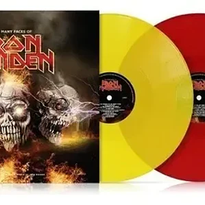 The Many Faces Of Iron Maiden Vinilo Doble Color