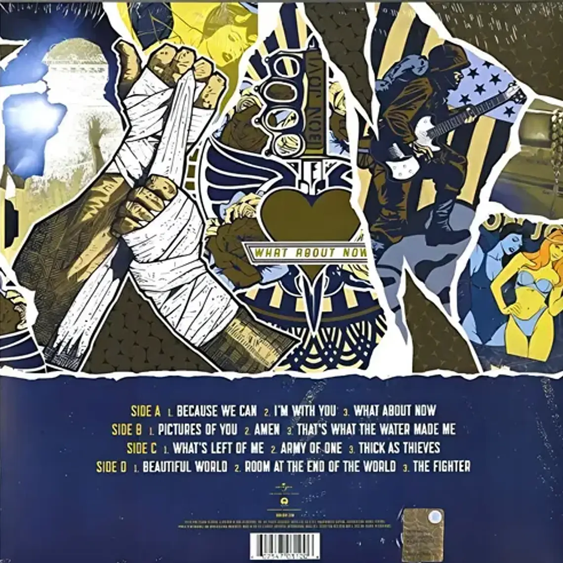 Vinilo Doble Bon Jovi What About Now 180 Gr Rock Usa 2016 1