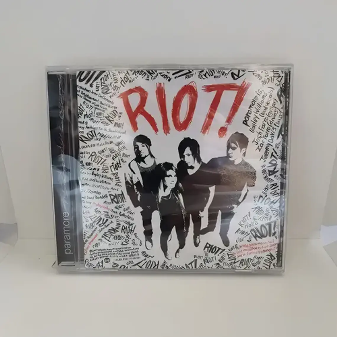 Paramore Riot! Cd Eu Musicovinyl 2