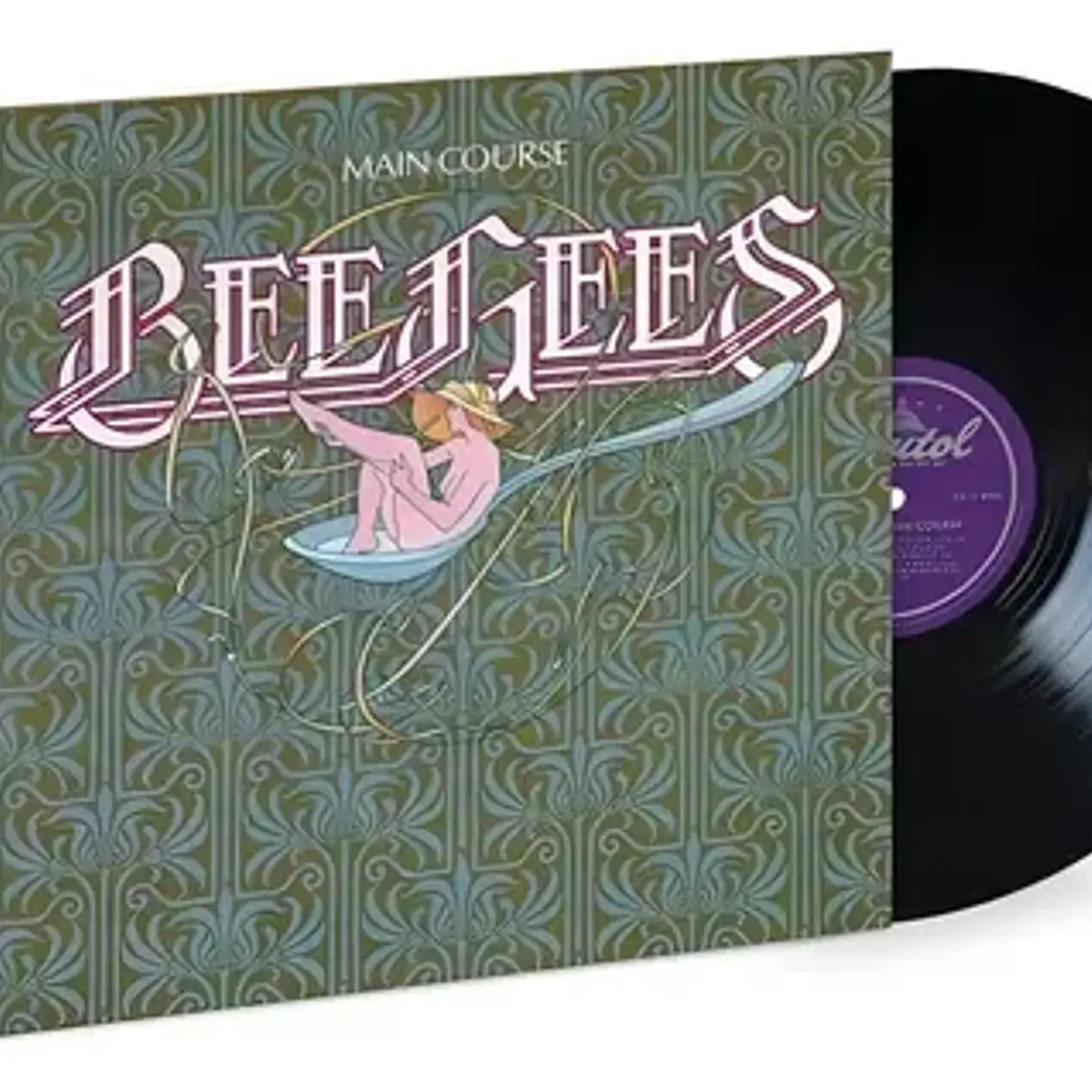 Vinilo Bee Gees Main Course Pop Inglaterra 10 Canciones 1