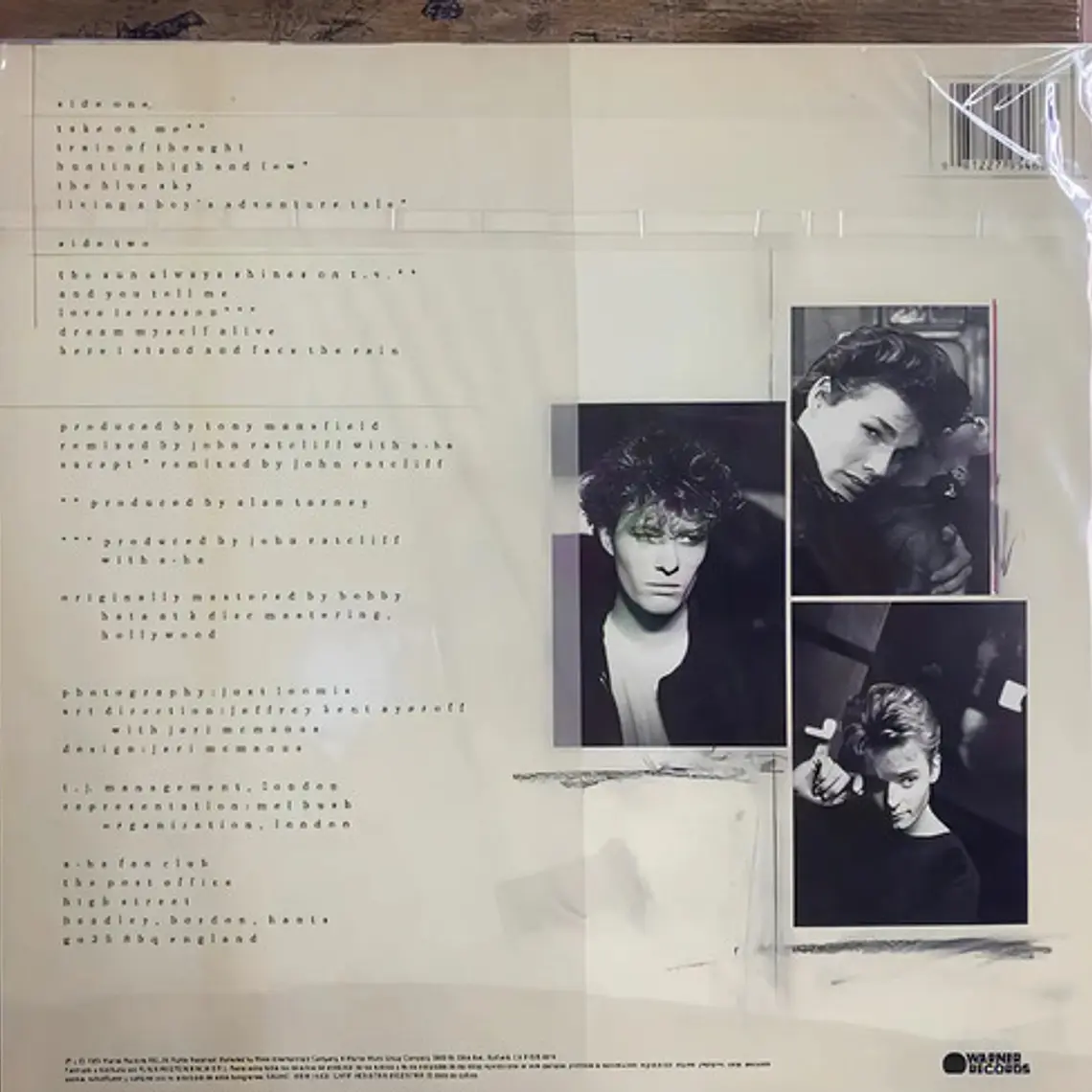 A-ha, Hunting High And Low, Vinilo, 2