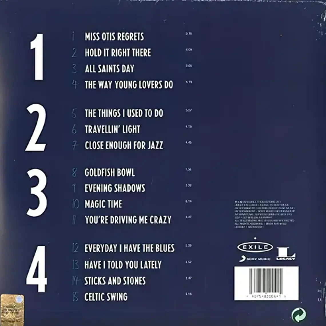 Vinilo You're Driving Me Crazy Van Morrison Joey Defrancesco 2