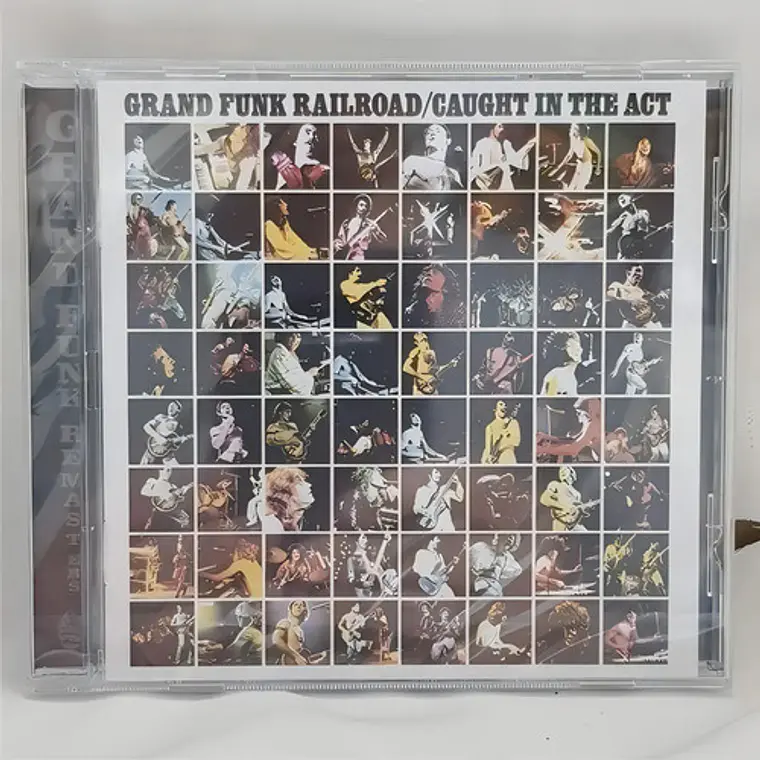 Grand Funk Railroad Caught In The Act Cd [nuevo 2