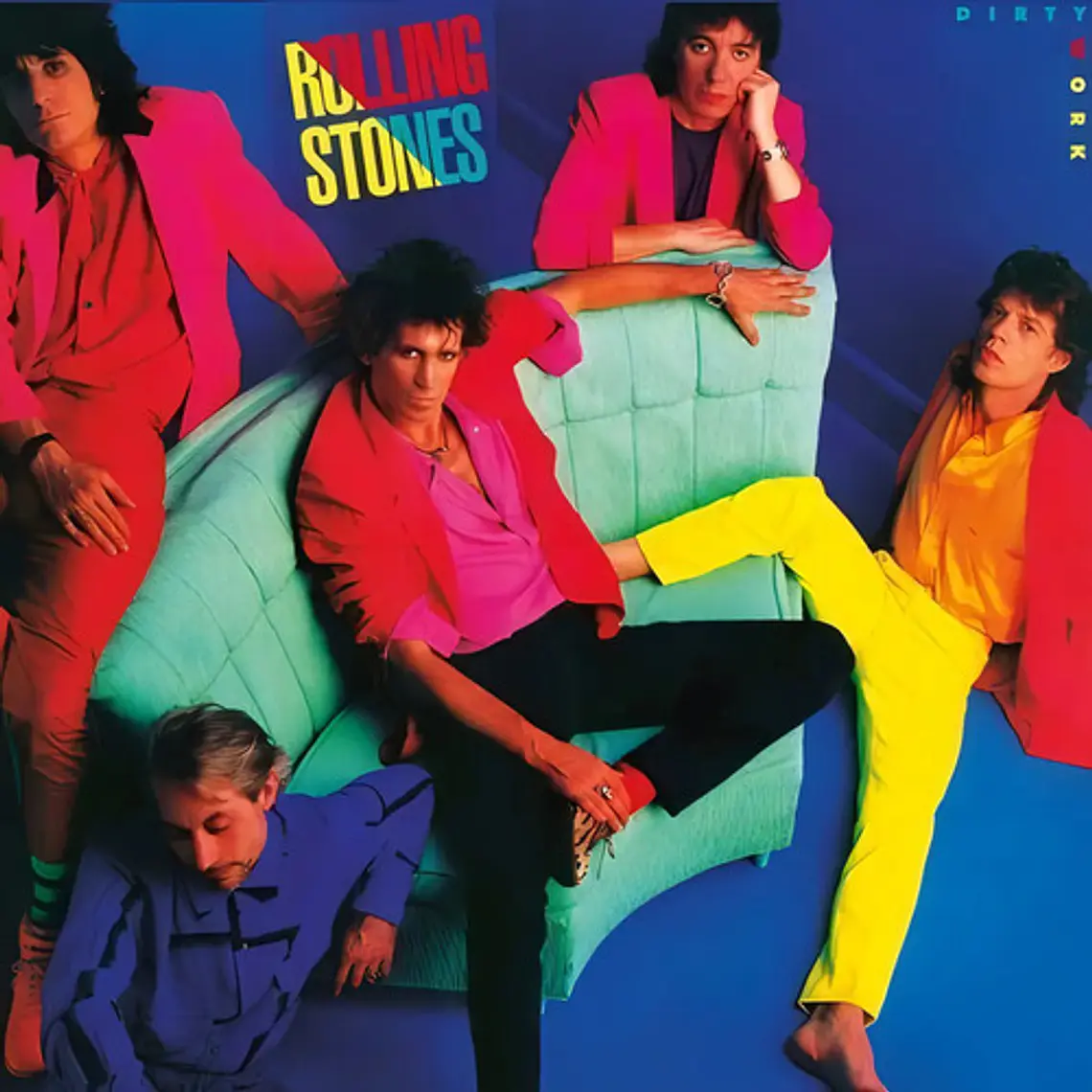 Vinilo The Rolling Stones Dirty Work Álbum Físico 1