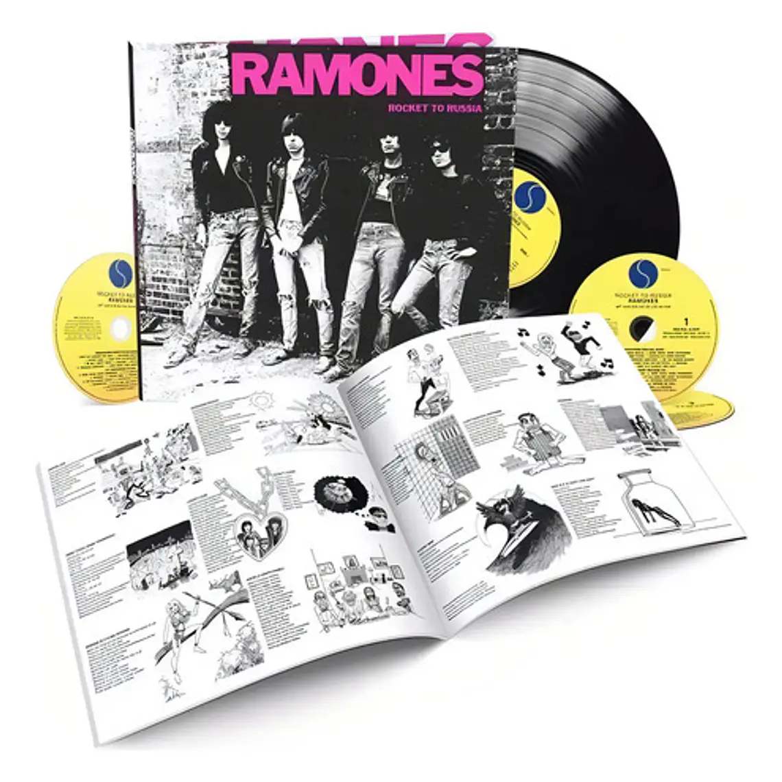 Vinilo The Ramones Rocket To Russia Deluxe Rock Físico 2017 1