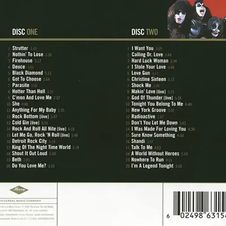 Kiss - Oro- Cd 2005 3