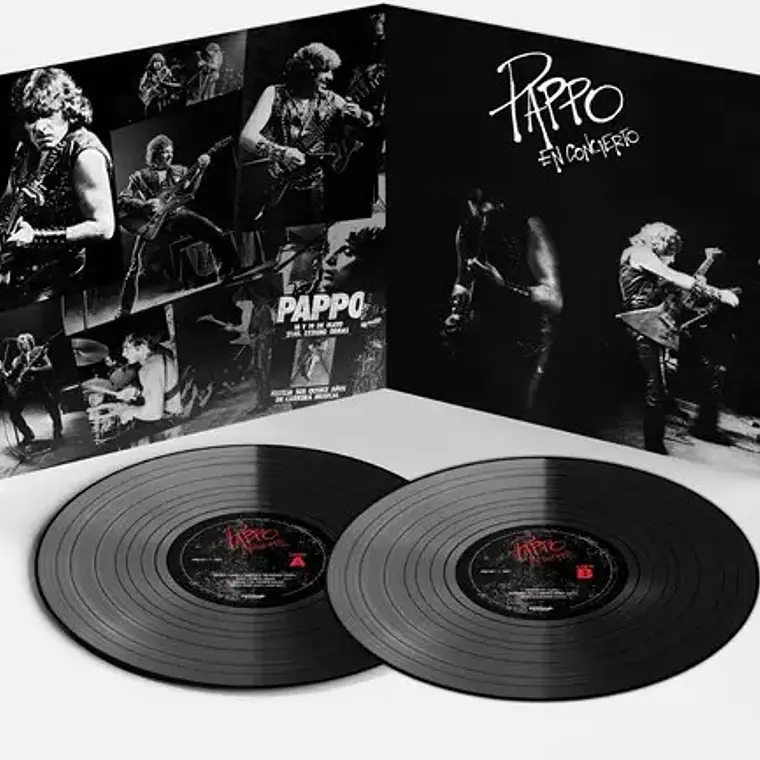 Vinilo Rock Pappo: En Concierto Edición Limitada De Pinhead Records 2