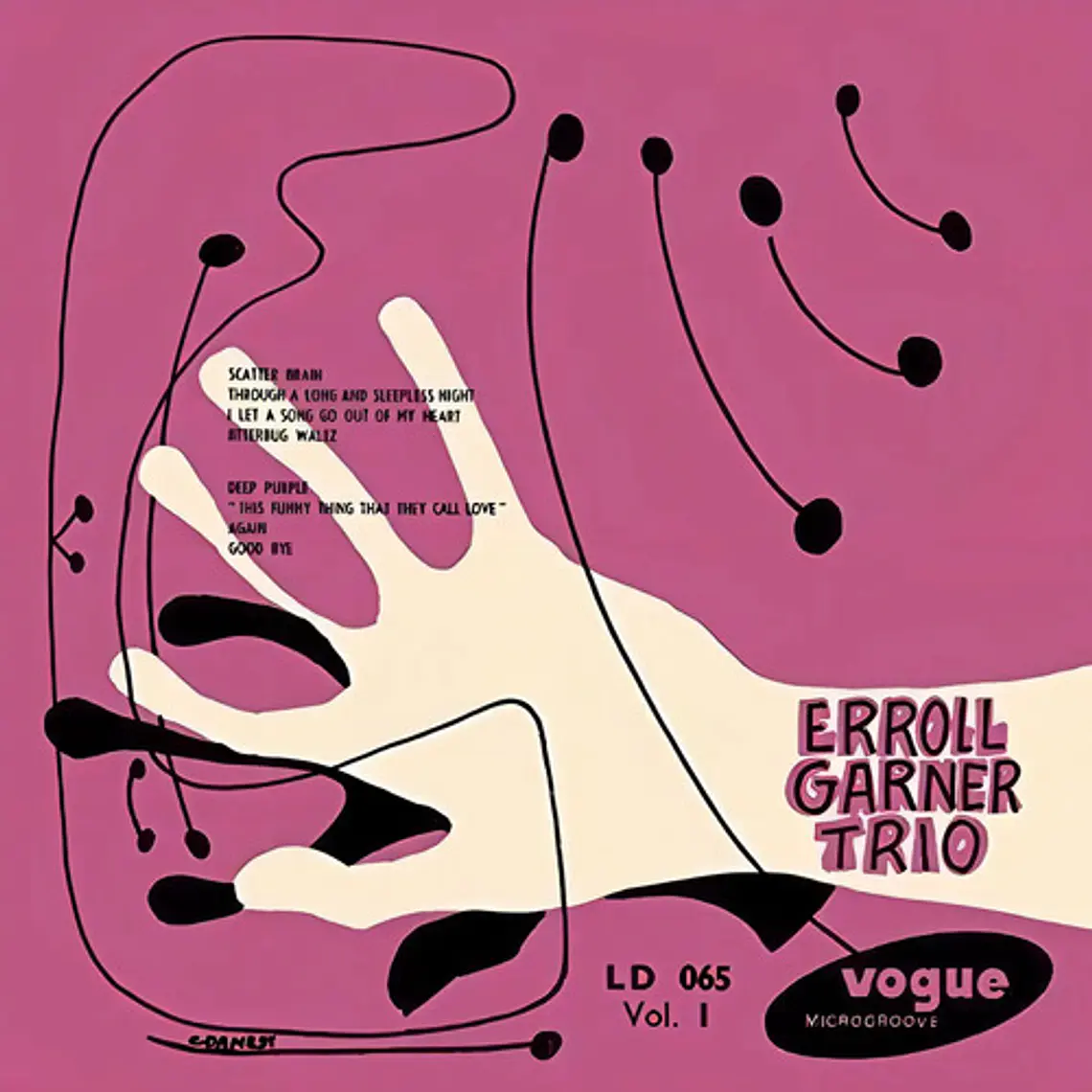 Álbum De Erroll Garner: Erroll Garner Trio Vol. 1 En Cd 1