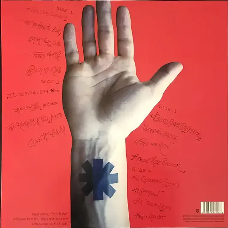 Vinilo Red Hot Chili Peppers Blood Sugar Sex Magik Rock Warner 2012 1