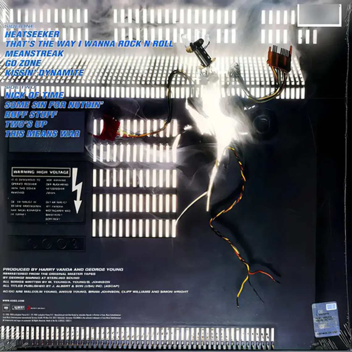 Vinilo Ac/dc Blow Up Your Video 2003 Físico 1