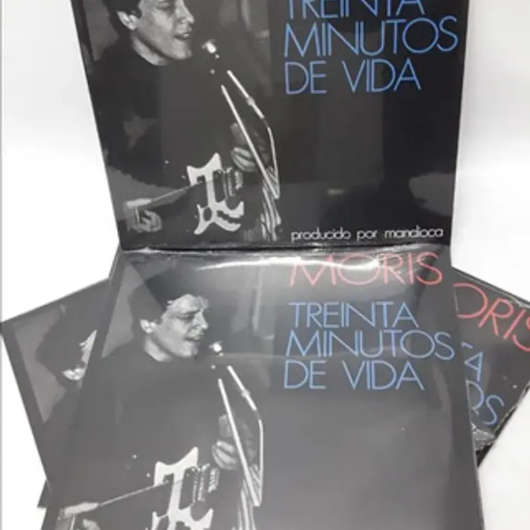 Vinilo Moris Treinta Minutos De Vida Rock Argentino 2016 4