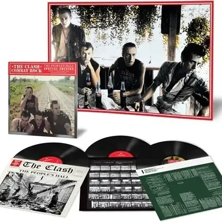 Vinilo The Clash Combat Rock + The People's Hall Rock 24 Canciones Sony Legacy 1