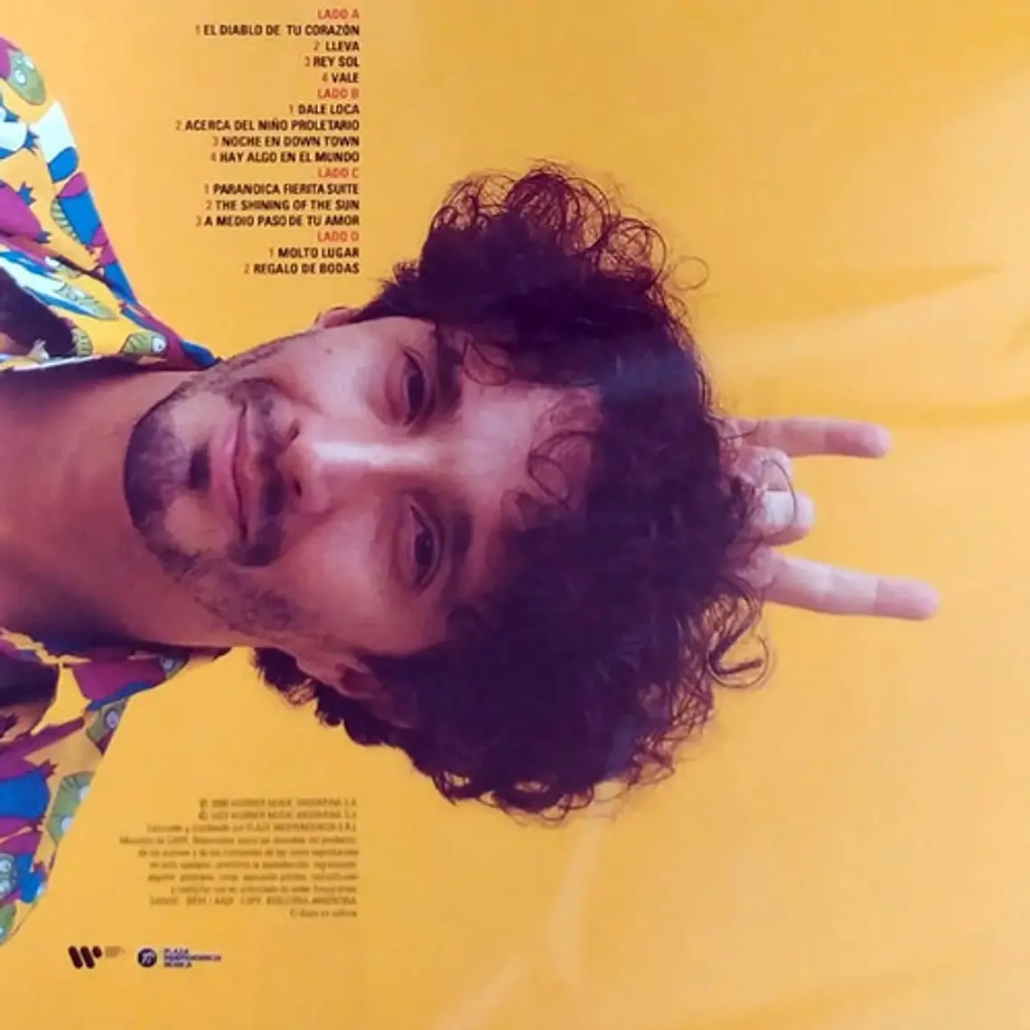 Vinilo Rey Sol De Fito Páez - Doble, Rock Argentino 4