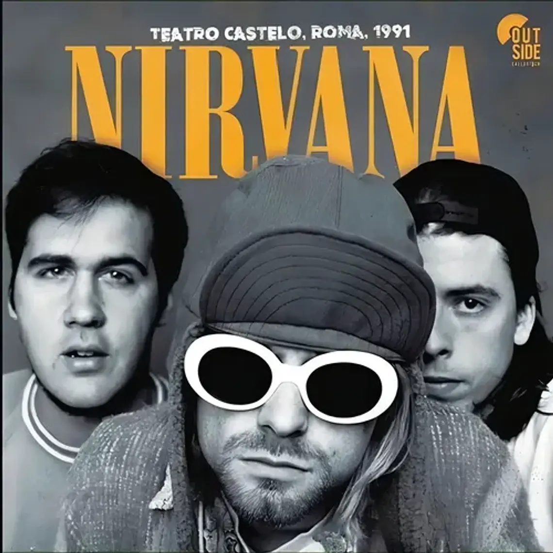 Nirvana Teatro Castello Roma 1991 Vinilo Lp 1