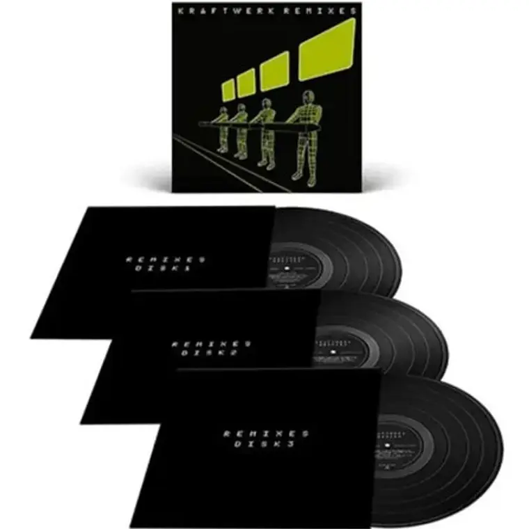 Vinilo Kraftwerk Remixes Electrónica 3 Lp 2022 2