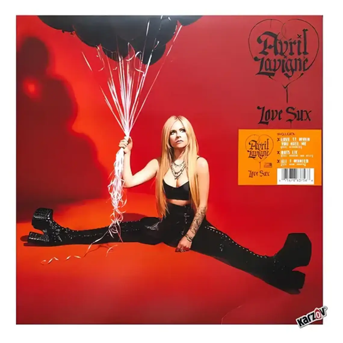 Vinilo Love Sux De Avril Lavigne  Álbum De Rock 2022 2