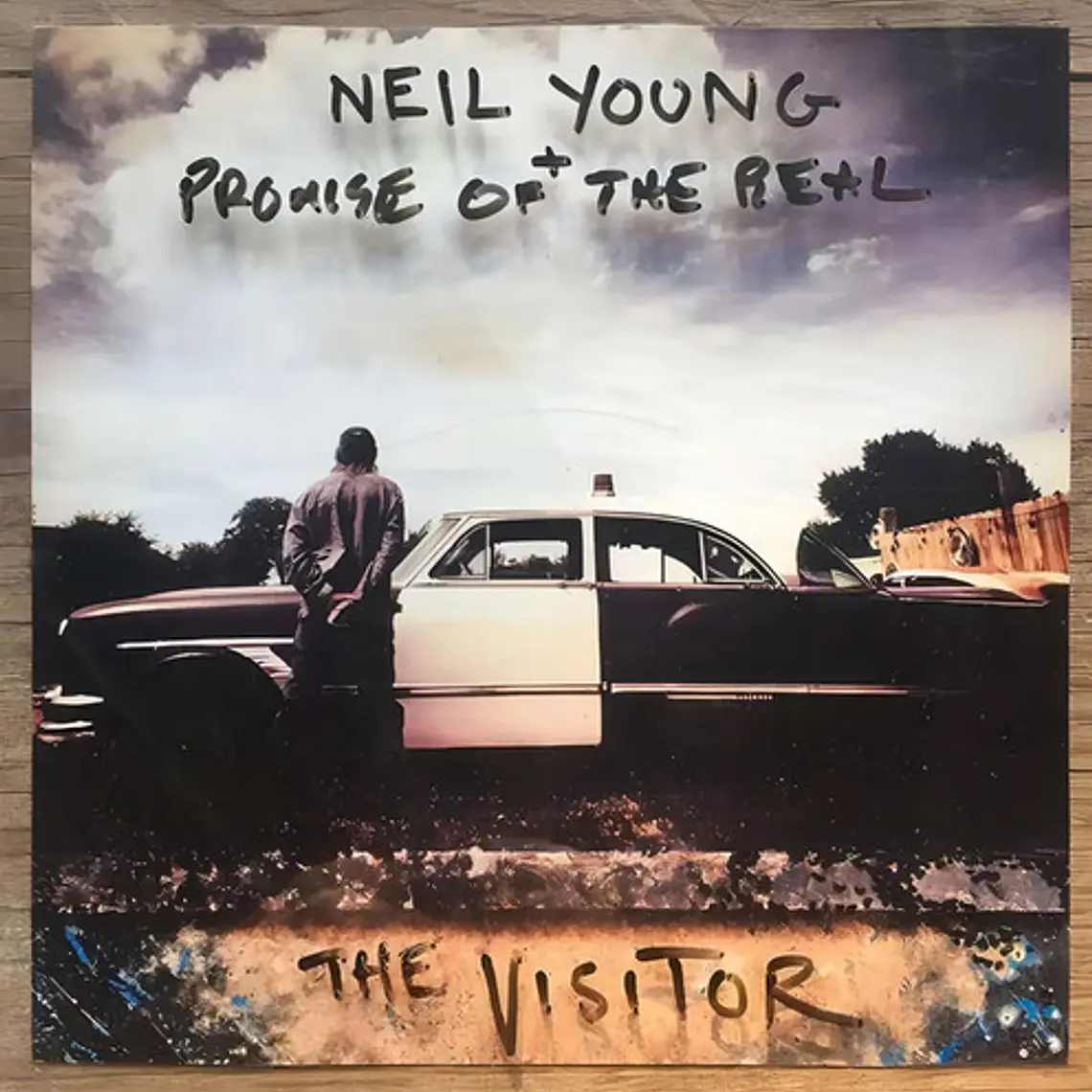Vinilo The Visitor De Neil Young, Álbum De Rock Del 2018 1