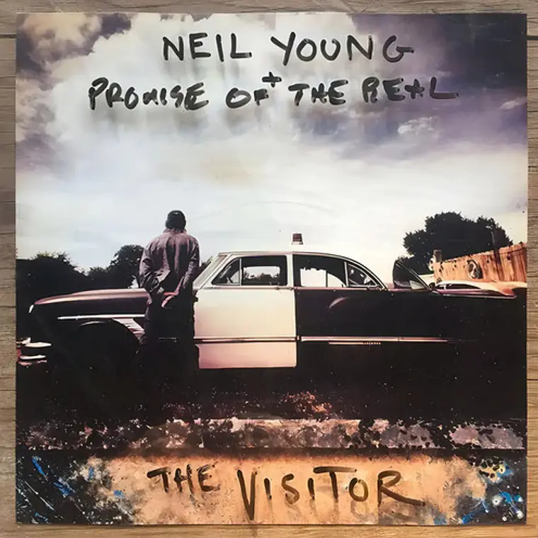 Vinilo The Visitor De Neil Young, Álbum De Rock Del 2018 1