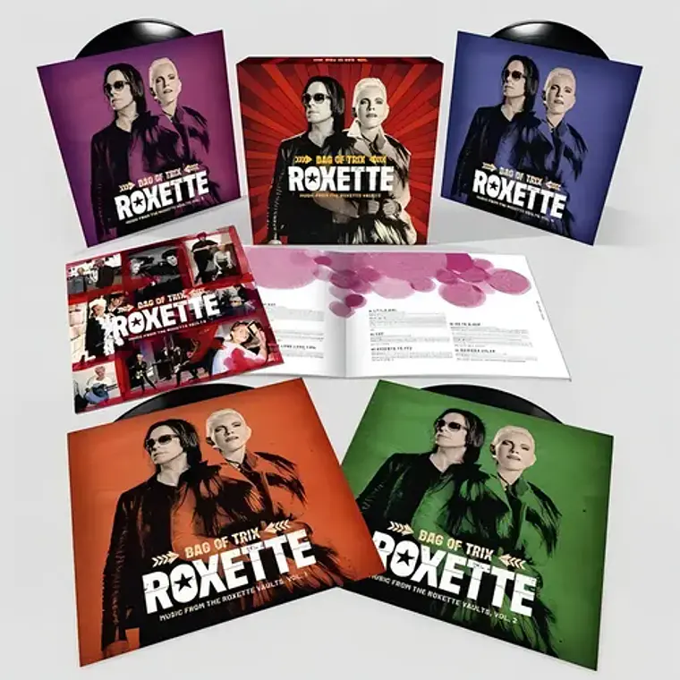 Vinilo Roxette Bag Of Trix Rock Warner Europa 2020 46 Canciones 1