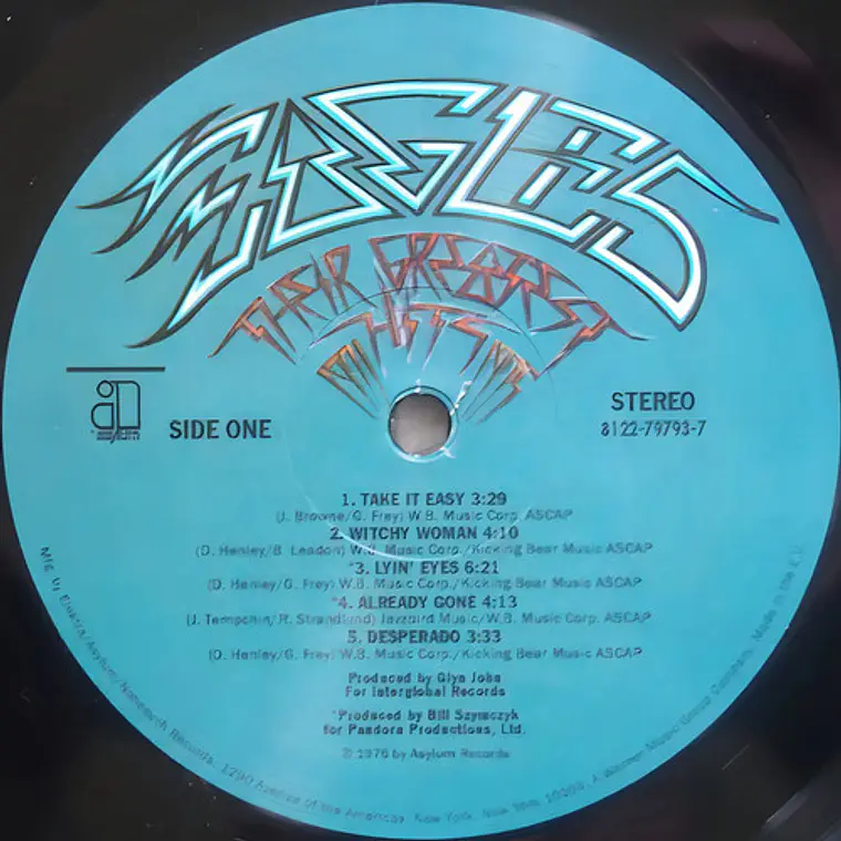 Eagles - Their Greatest Hits 1971 1975- Vinilo 2016 1