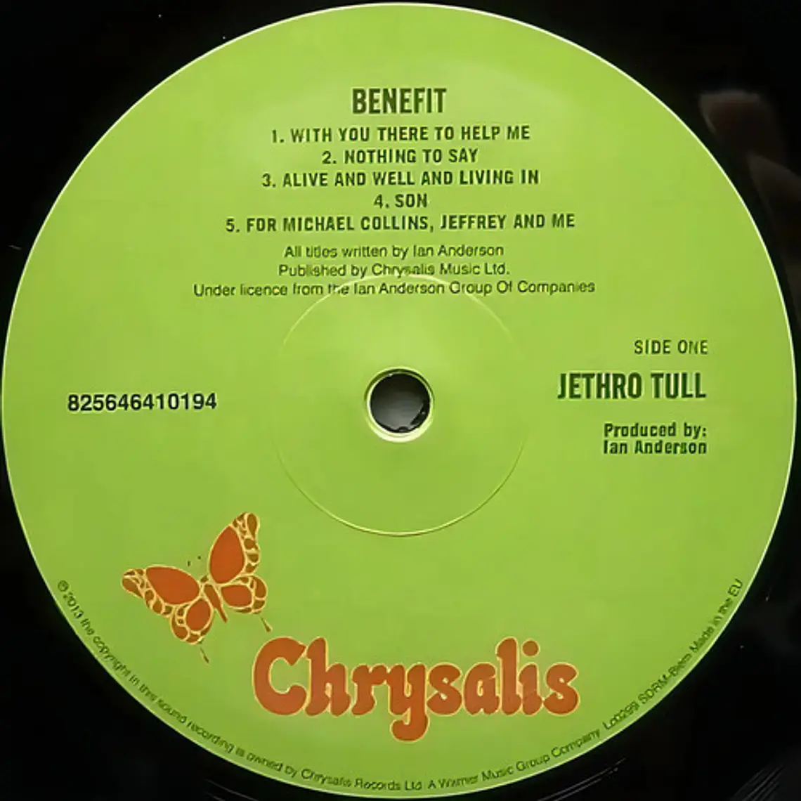 Jethro Tull - Benefit- Vinilo 2013 2