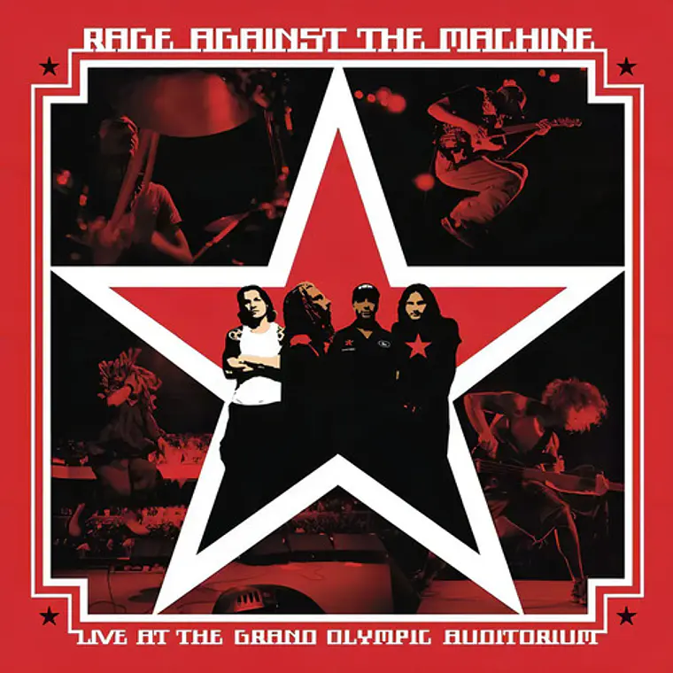 Vinilo Rage Against The Machine Live At The Grand Olympic Rock 16 Canciones 1