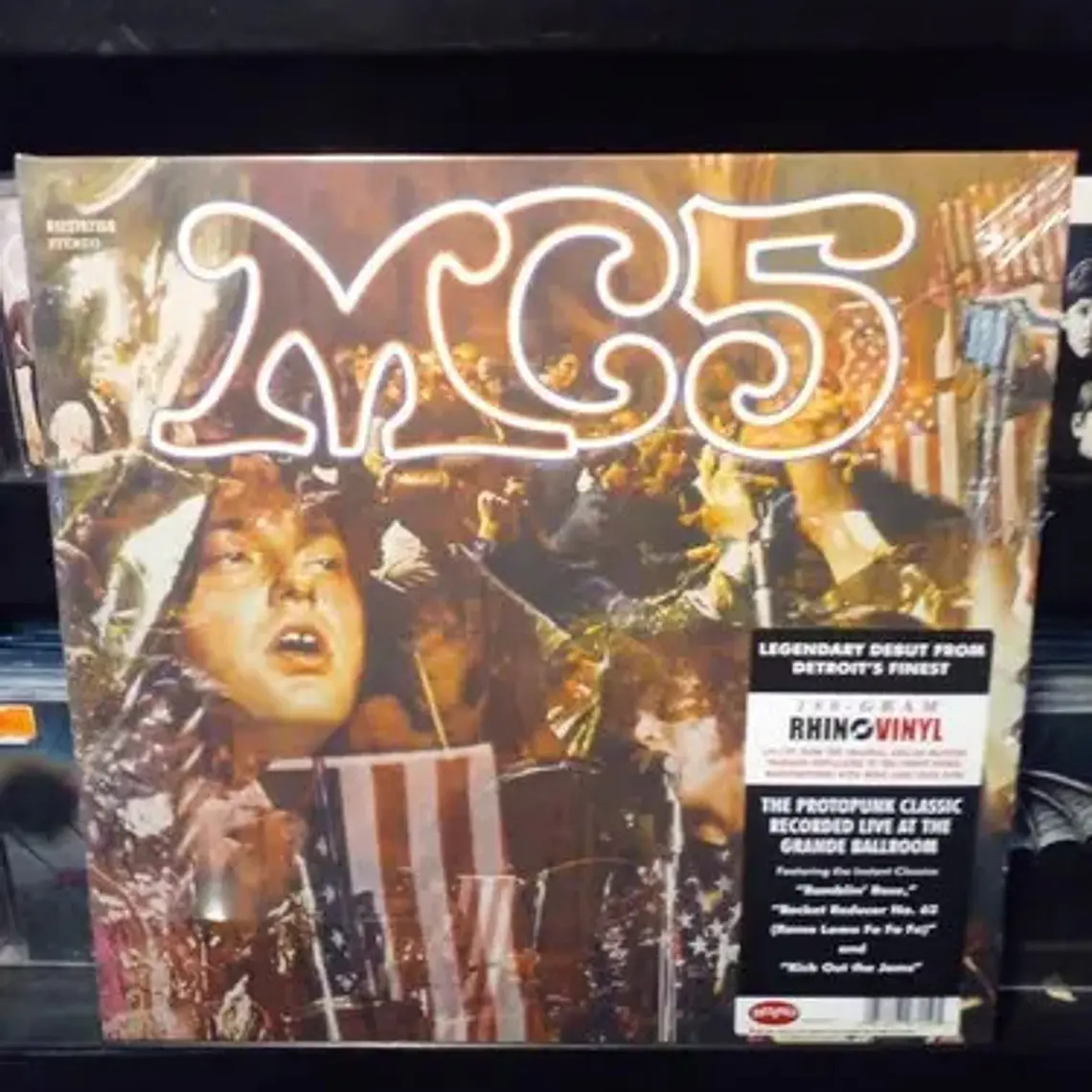 Vinilo Mc5 Kick Out The Jams Nuevo Sellado 1