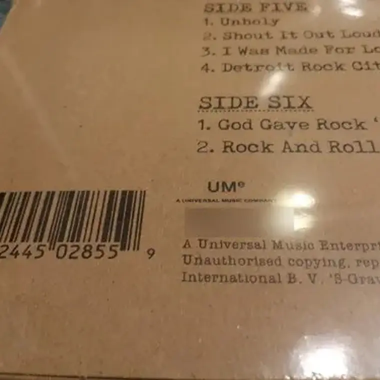 Vinilo Kiss Off The Soundboard Live Virginia Beach 2004 Rock 7
