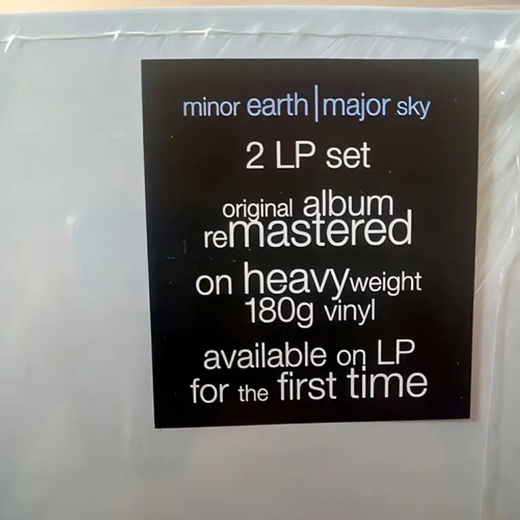 Vinilo A-ha Minor Earth Major Sky Doble Álbum Pop Synth 2019 Rhino 2