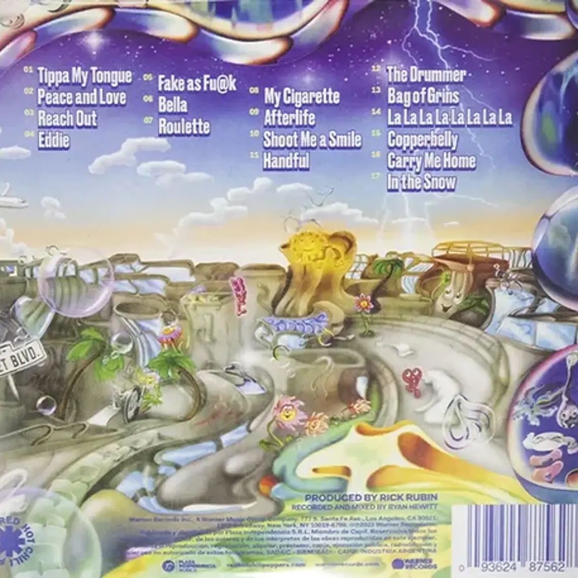 Cd Red Hot Chili Peppers Return Of The Dream Canteen Rock 2022 Físico 4