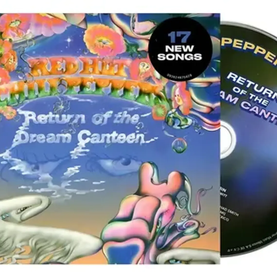Cd Red Hot Chili Peppers Return Of The Dream Canteen Rock 2022 Físico 9