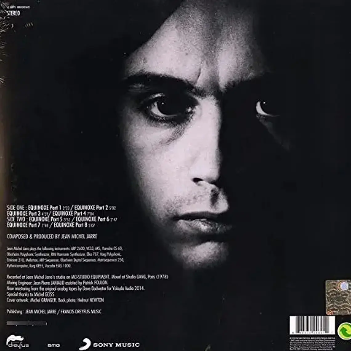Vinilo Jean Michel Jarre Equinoxe Electrónica 8 Canciones 2