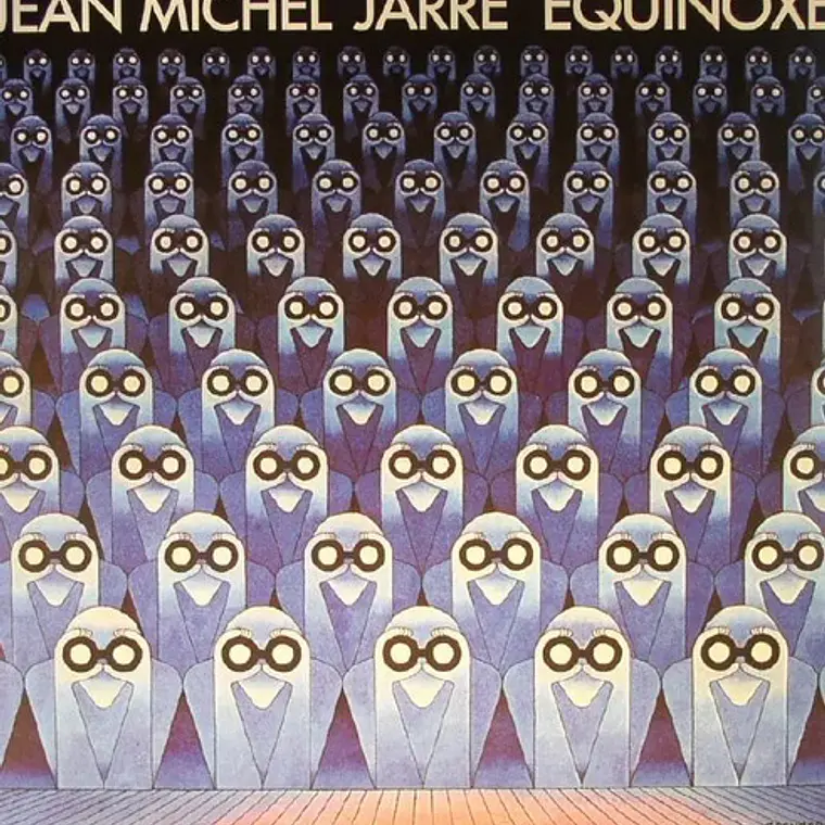 Vinilo Jean Michel Jarre Equinoxe Electrónica 8 Canciones 3
