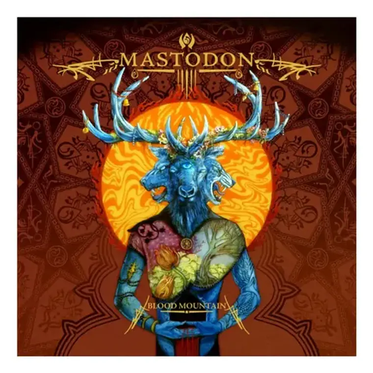 Cd Mastodon Blood Mountain 2006 Jewel Case Relapse Records 1