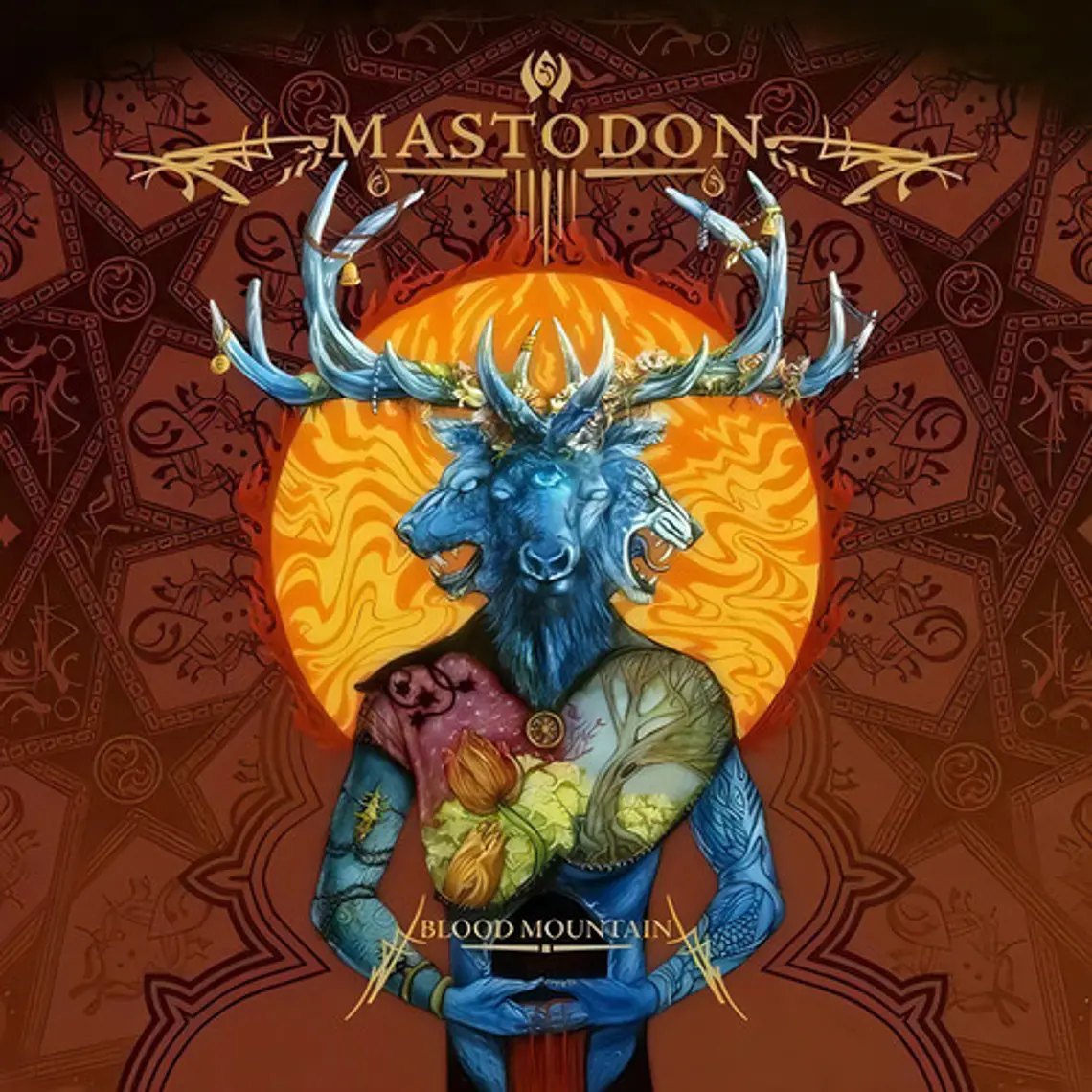Cd Mastodon Blood Mountain 2006 Jewel Case Relapse Records 4