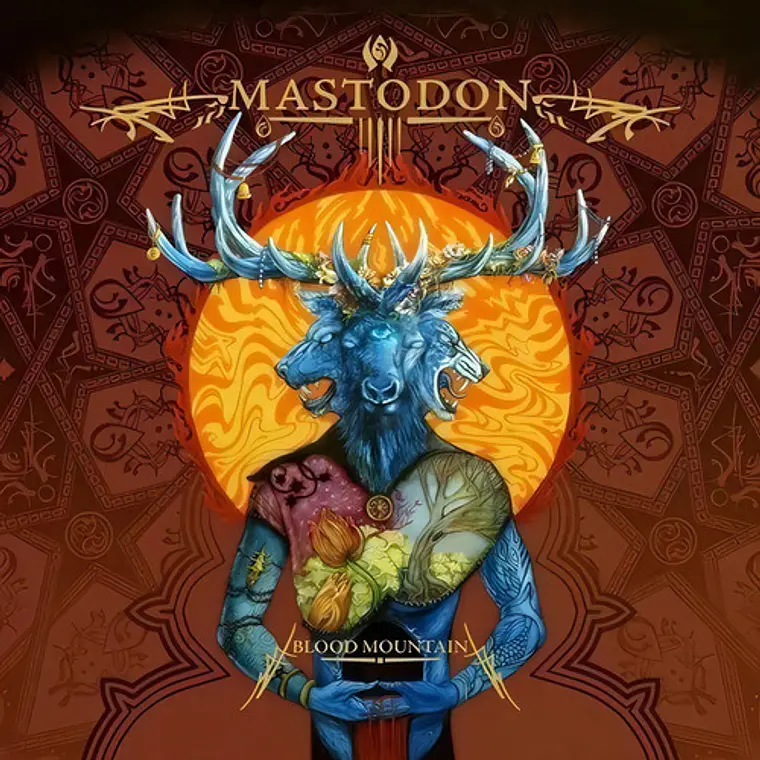 Cd Mastodon Blood Mountain 2006 Jewel Case Relapse Records 4