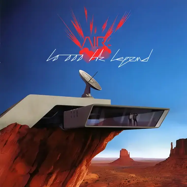 Vinilo Air 10000 Hz Legend Rock Banda Francesa 2001 1