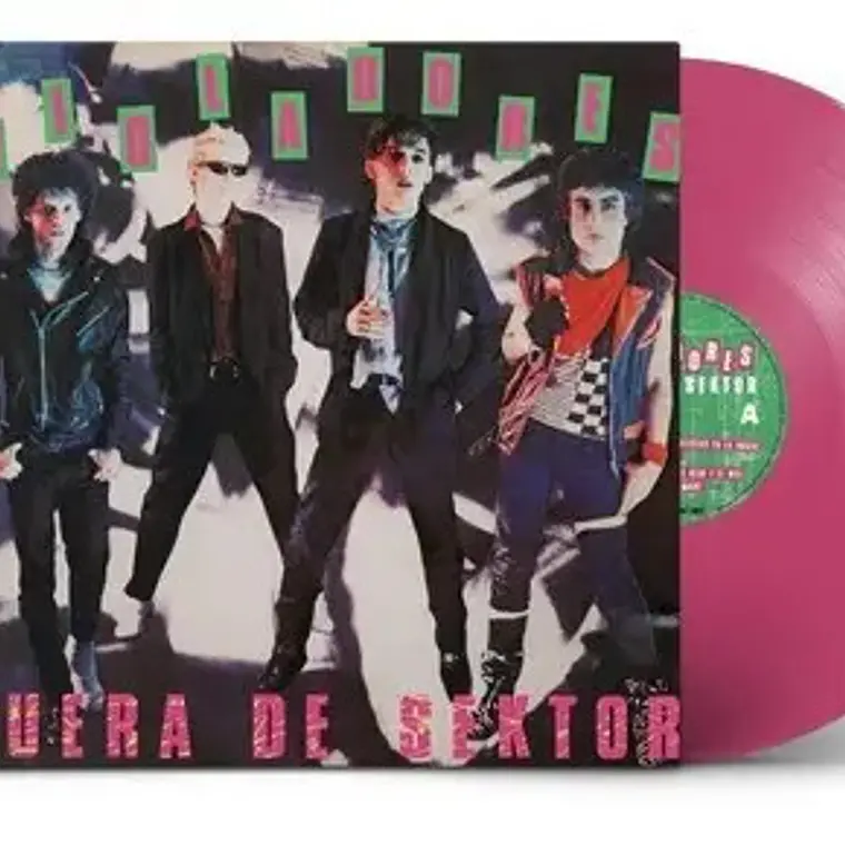 Vinilo Los Violadores Fuera De Sektor Rosa Edición Limitada Punk 1