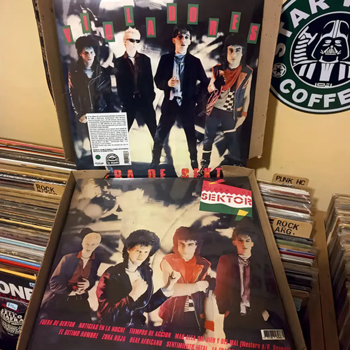 Vinilo Los Violadores Fuera De Sektor Rosa Edición Limitada Punk 2