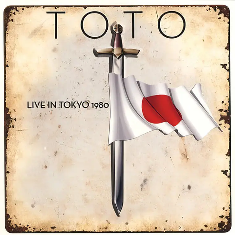 Vinilo Toto Live In Tokyo 1980 Rock Sony Music Edición Europea 1