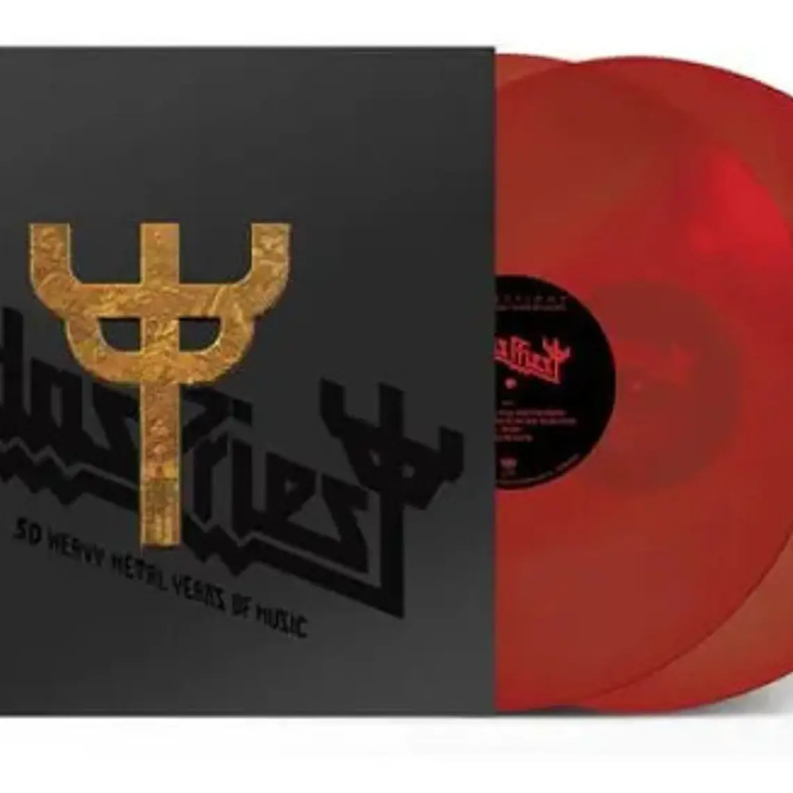 Vinil Duplo Colorido Judas Priest Reflections 50 Heavy Metal 2lp Rojo 2021 2