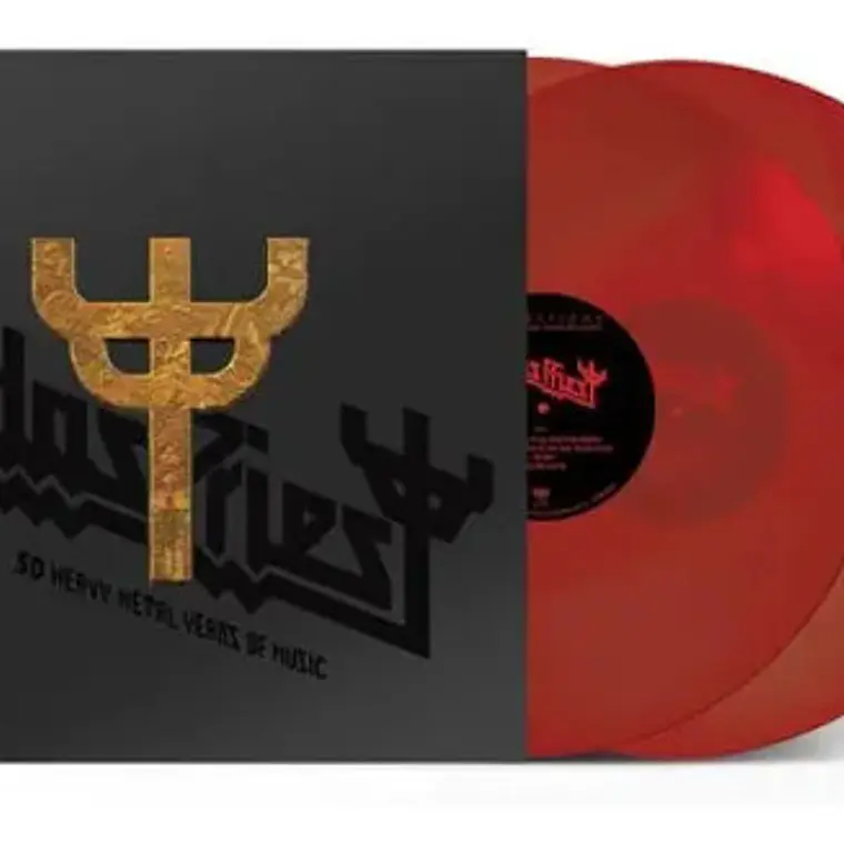 Vinil Duplo Colorido Judas Priest Reflections 50 Heavy Metal 2lp Rojo 2021 2
