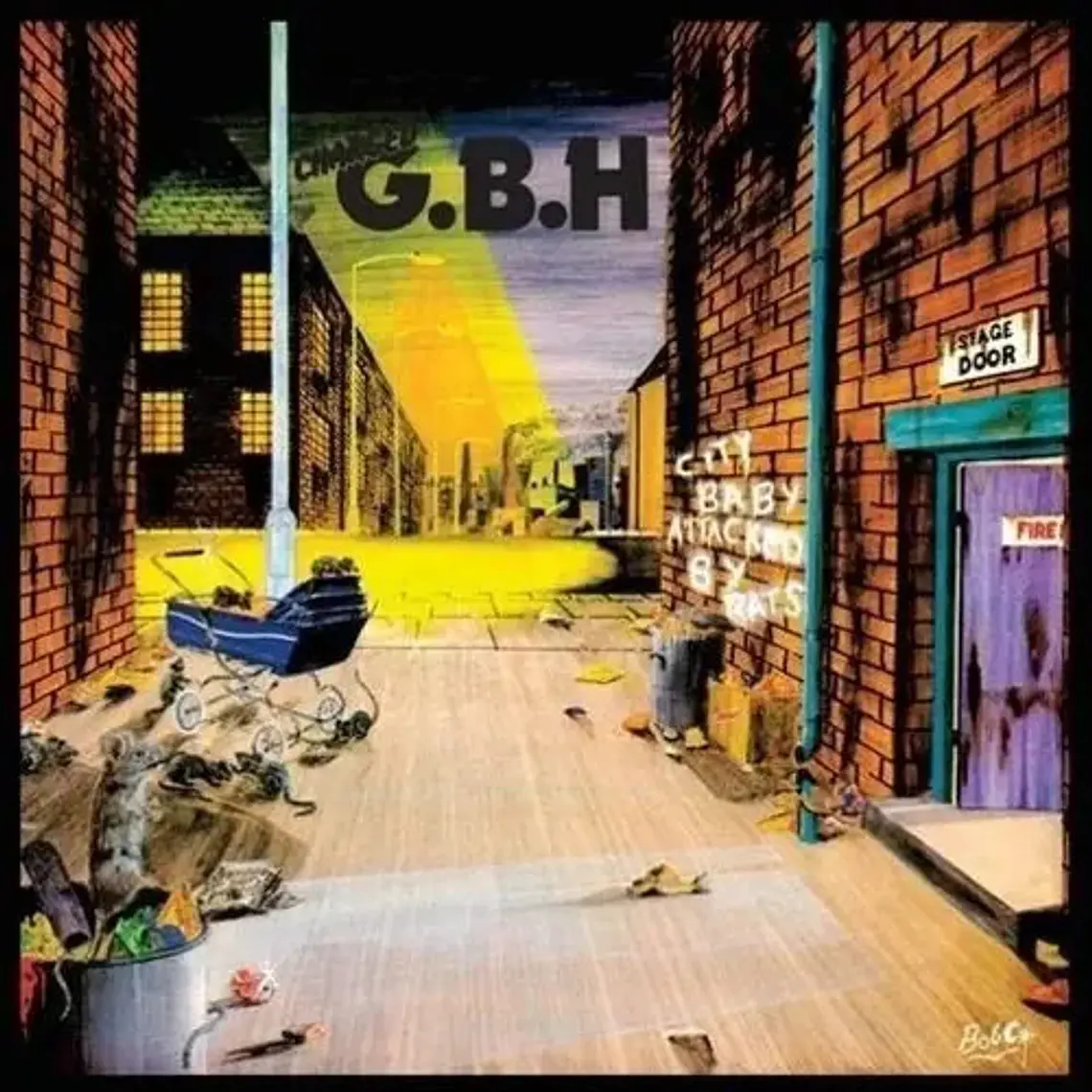 Vinilo City Baby Attacked By Rats De G.b.h.  Punk (2022) 1