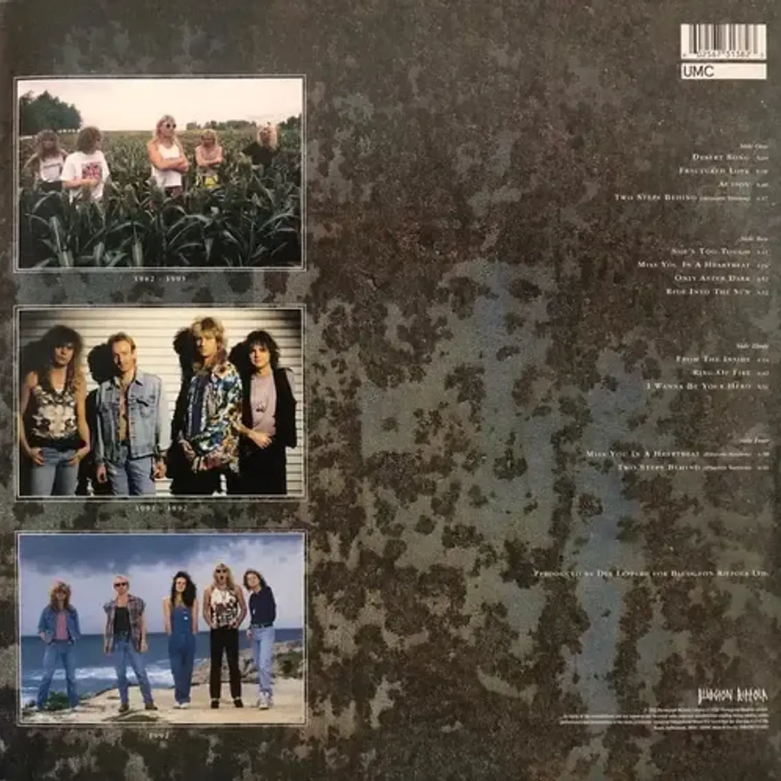 Def Leppard Retro Active 2 Lp Acetato Vinyl 2