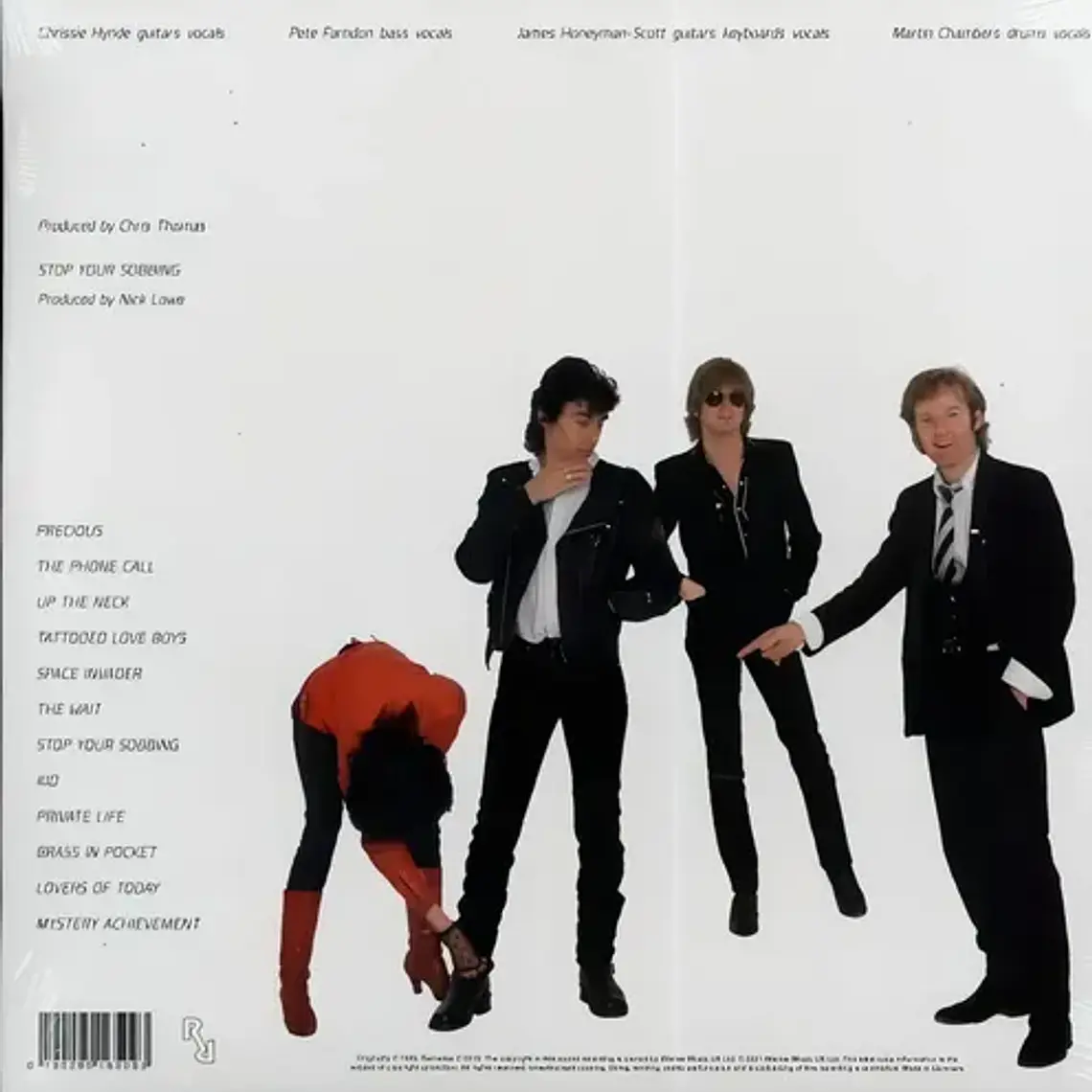 Pretenders I Remastered Vinilo Lp Nuevo Importado 2