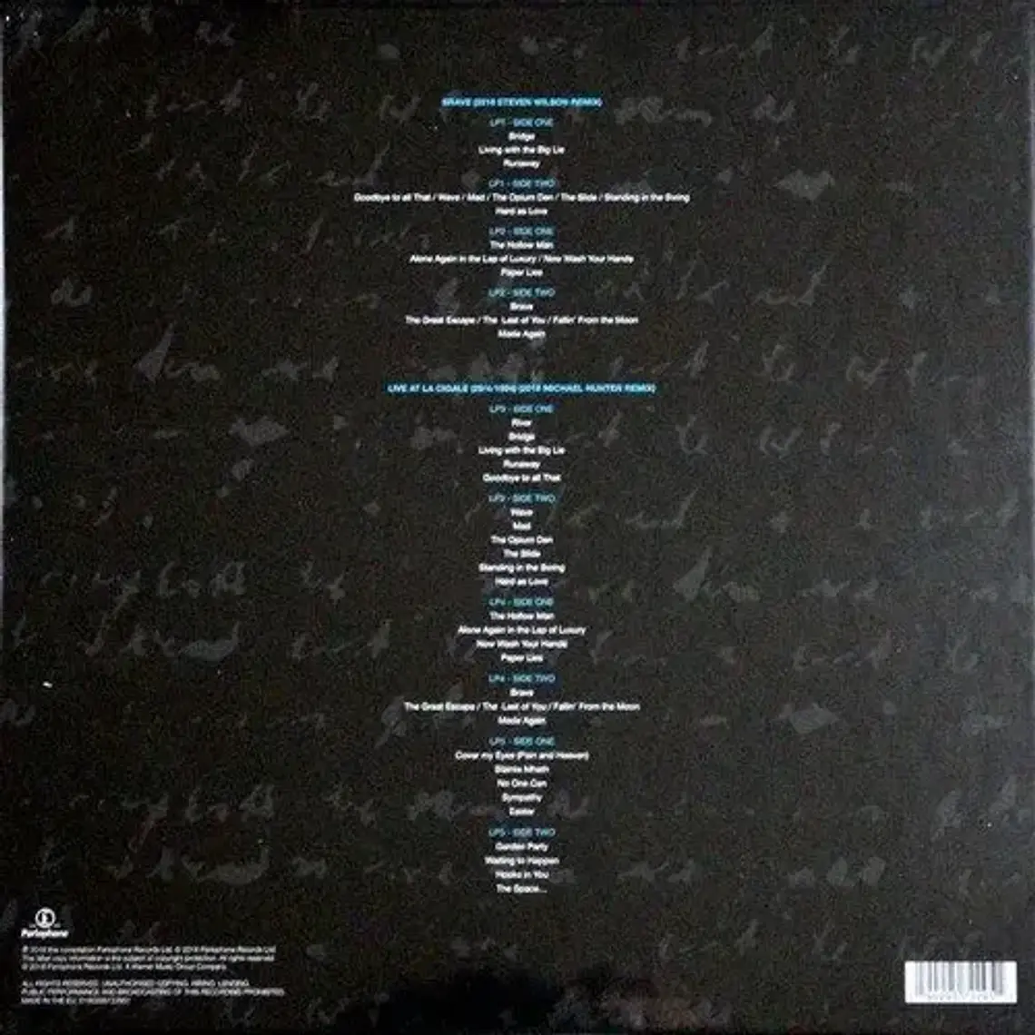Vinilo Marillion Brave Edición Limitada 5lp Heavy Metal 2018 2